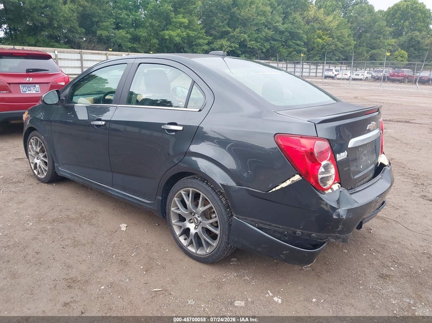 Vin: 1g1je5sb5f4213375, lot: 46198686, chevrolet sonic ltz auto 20153