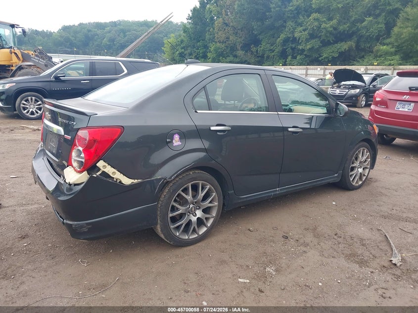 Vin: 1g1je5sb5f4213375, lot: 46198686, chevrolet sonic ltz auto 20154