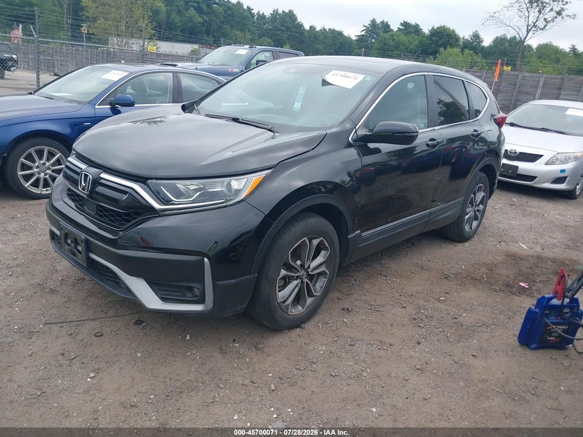 Vin: 2hkrw2h81nh654172, lot: 46198699, honda cr-v awd ex-l 20222