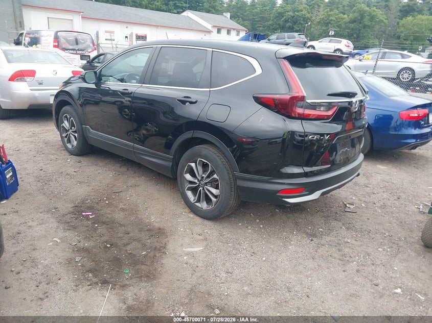 Vin: 2hkrw2h81nh654172, lot: 46198699, honda cr-v awd ex-l 20223