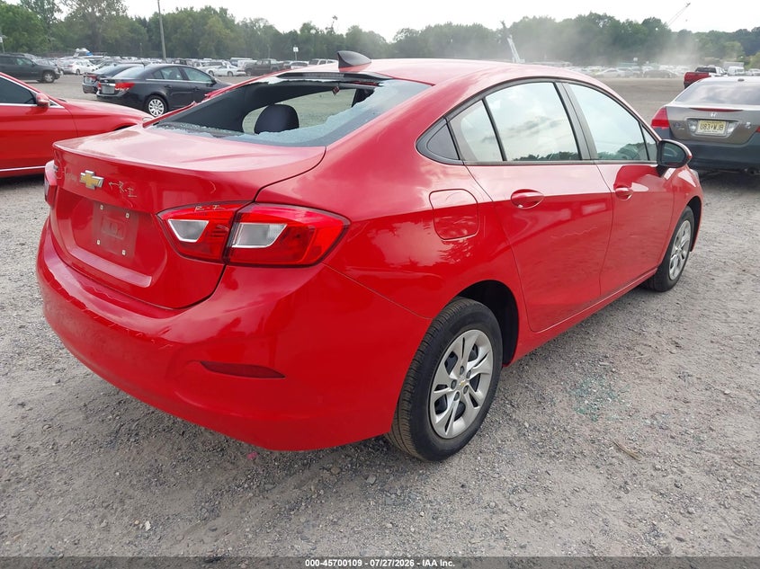 Vin: 1g1bc5sm3k7125896, lot: 46198737, chevrolet cruze ls 20194