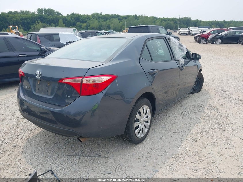 Vin: 2t1burhe3kc232831, lot: 46198738, toyota corolla le 20194