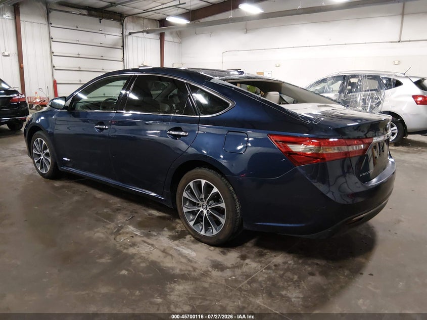 2017 TOYOTA AVALON HYBRID auction photo 3