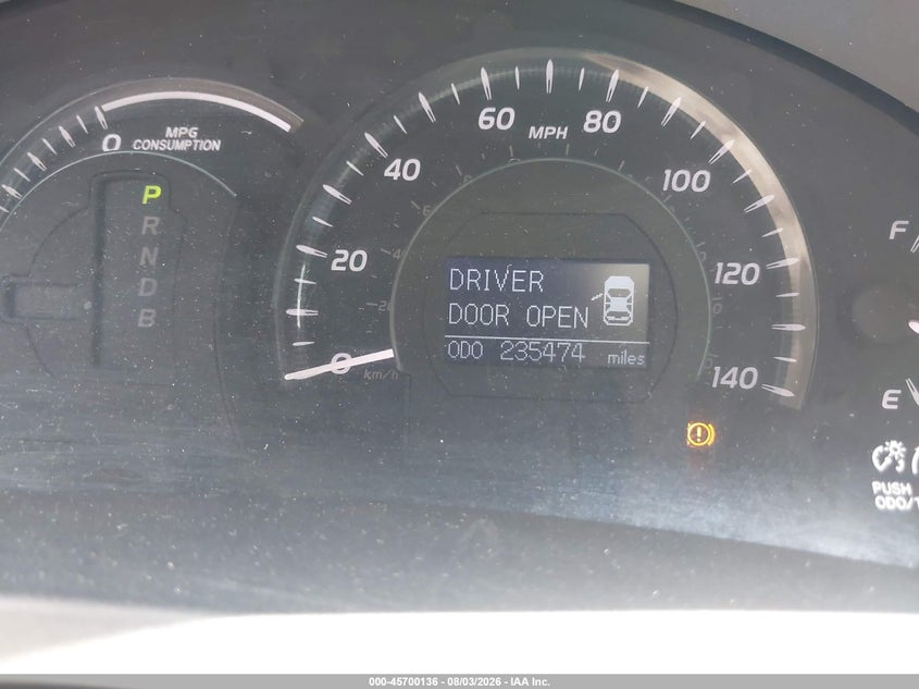 2009 TOYOTA CAMRY HYBRID auction photo 7