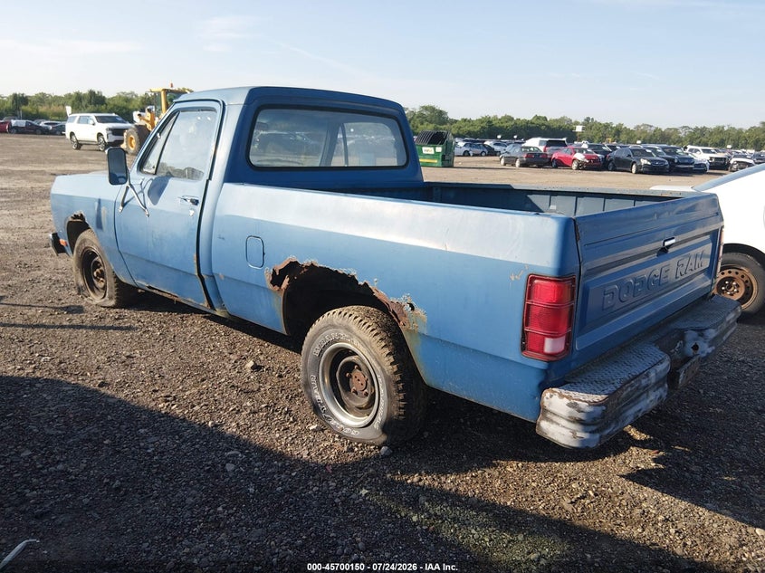 1985 DODGE D-SERIES auction photo 3