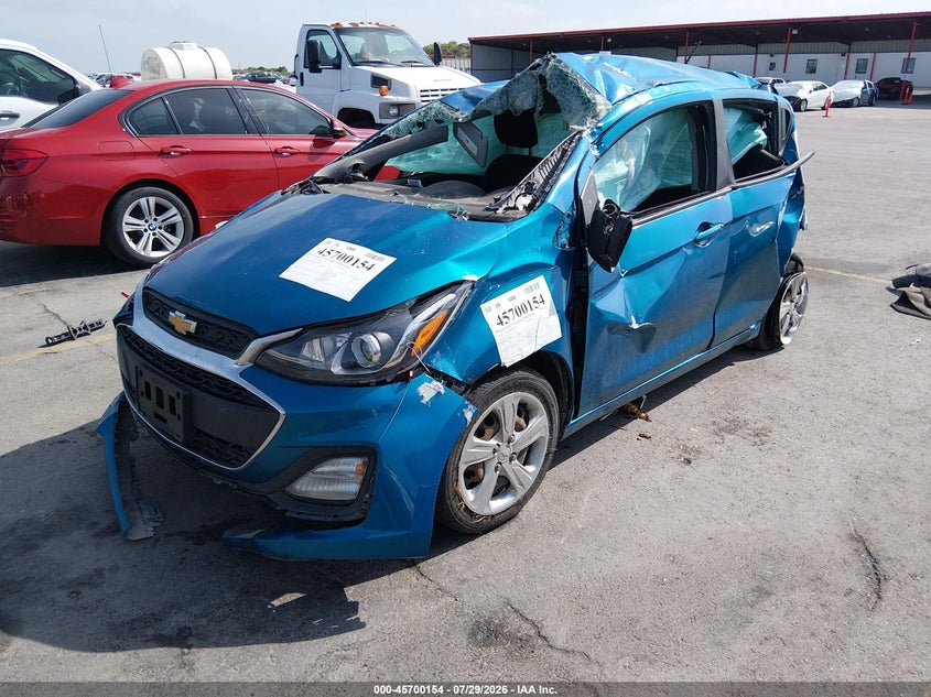 Vin: kl8cb6sa2lc481347, lot: 46198781, chevrolet spark fwd ls automatic 20202