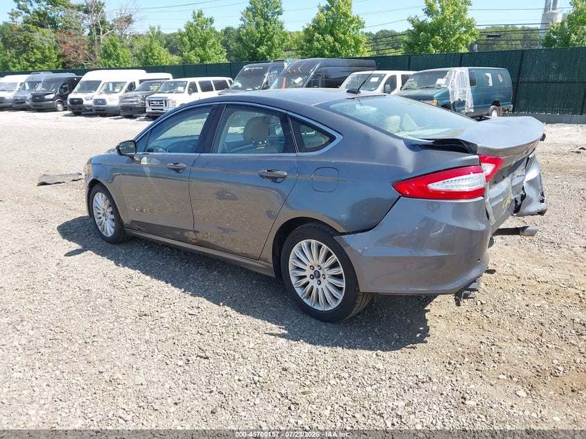 Vin: 3fa6p0lu7er153928, lot: 46198786, ford fusion hybrid se 20143