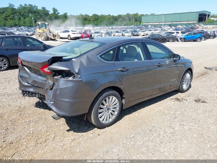 2014 FORD FUSION HYBRID auction photo 4