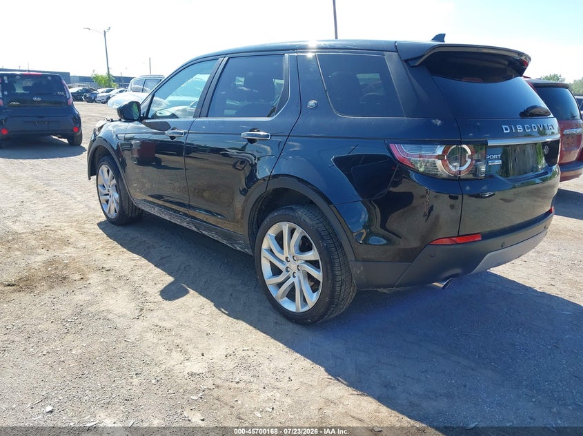 Vin: salct2bg1gh555568, lot: 46198796, land rover discovery sport hse lux 20163
