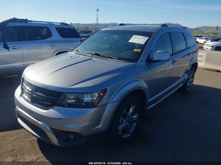 2016 Dodge Journey, Left Rear, IAAI, VIN 3C4PDCGG8GT199416 — photo 2