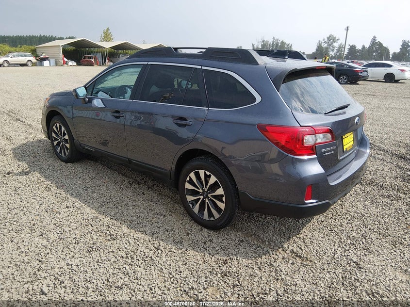 Vin: 4s4bsancxg3230659, lot: 46198807, subaru outback 2.5i limited 20163