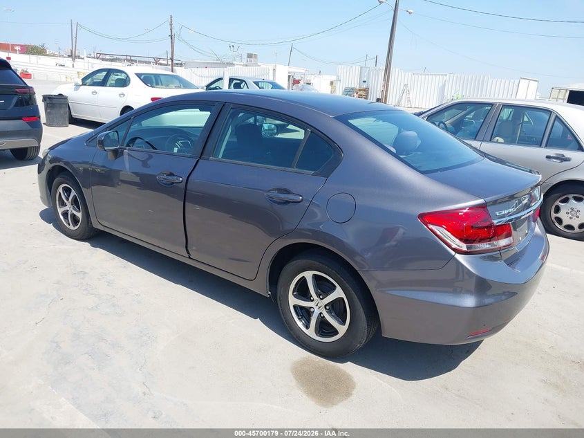 2015 HONDA CIVIC auction photo 3