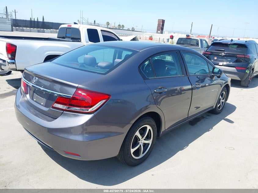 2015 HONDA CIVIC auction photo 4