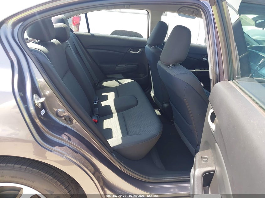 2015 HONDA CIVIC auction photo 8