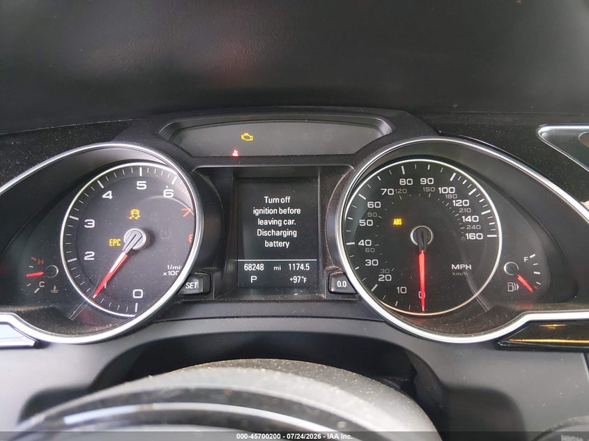 2013 AUDI A5 auction photo 7