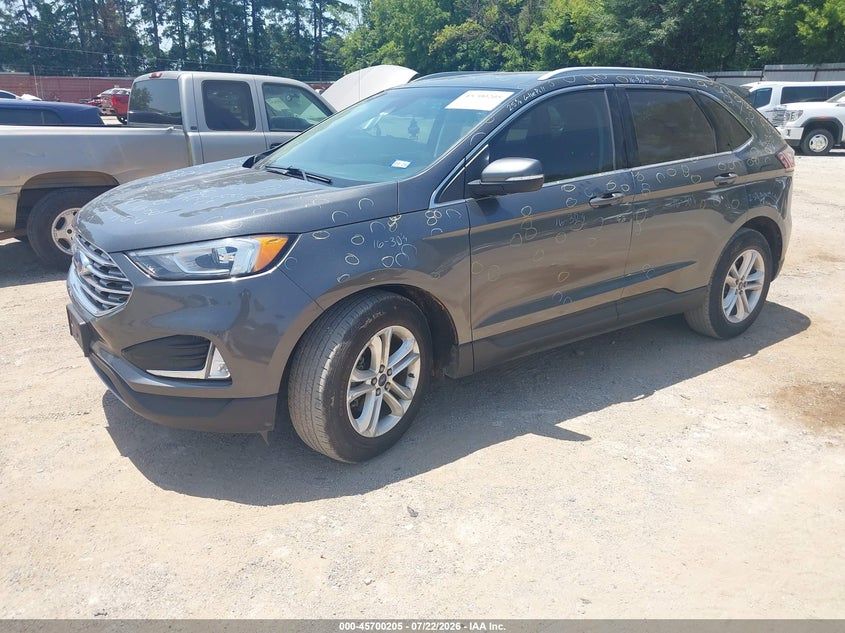 Vin: 2fmpk3j97kbc26850, lot: 46198833, ford edge sel 20192