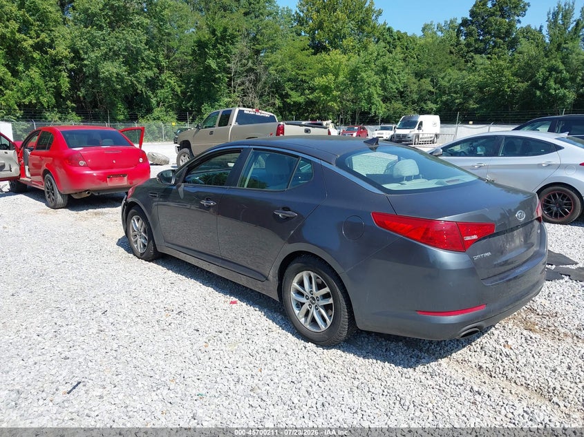 Vin: knagm4a71b5167945, lot: 46198839, kia optima lx 20113