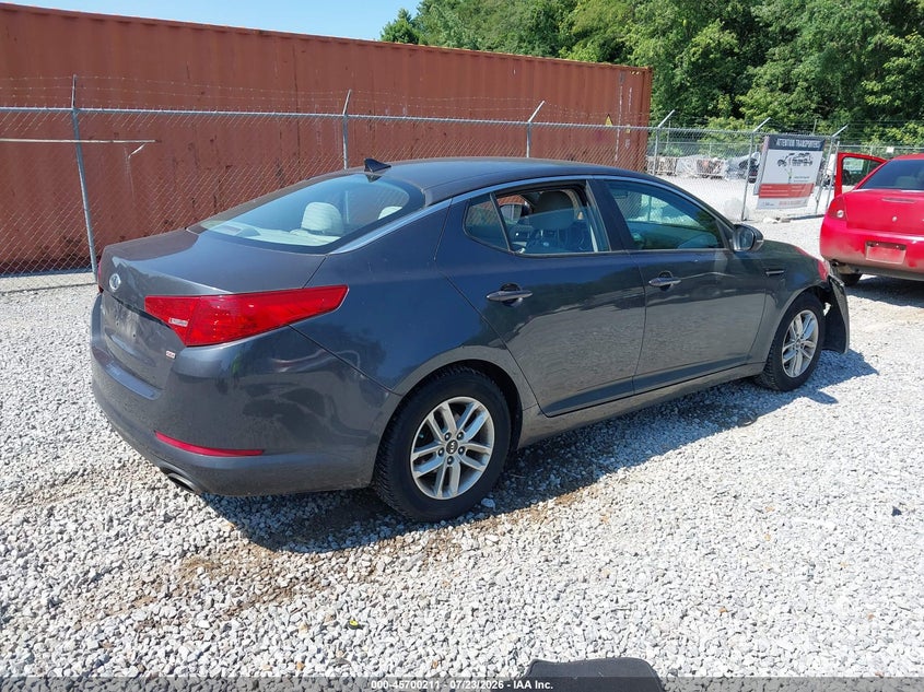 Vin: knagm4a71b5167945, lot: 46198839, kia optima lx 20114