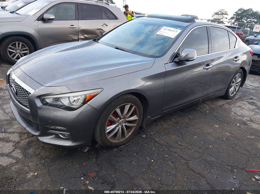 Vin: jn1bv7ap6em691469, lot: 46198841, infiniti q50 premium 20142