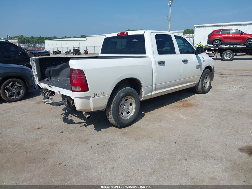 Vin: 1c6rr6kg9fs789151, lot: 46198869, ram 1500 tradesman 20154