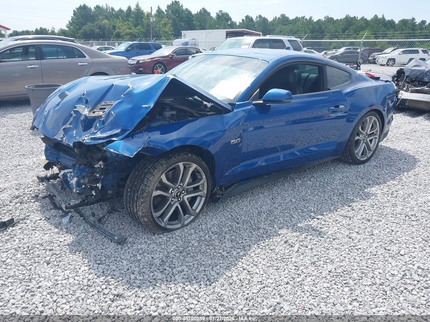 Vin: 1fa6p8cf5n5132563, lot: 46198887, ford mustang gt premium fastback 20222