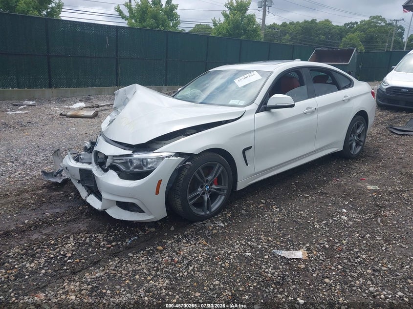 Vin: wba4b3c59gg528400, lot: 46198893, bmw 435i gran coupe xdrive 20162
