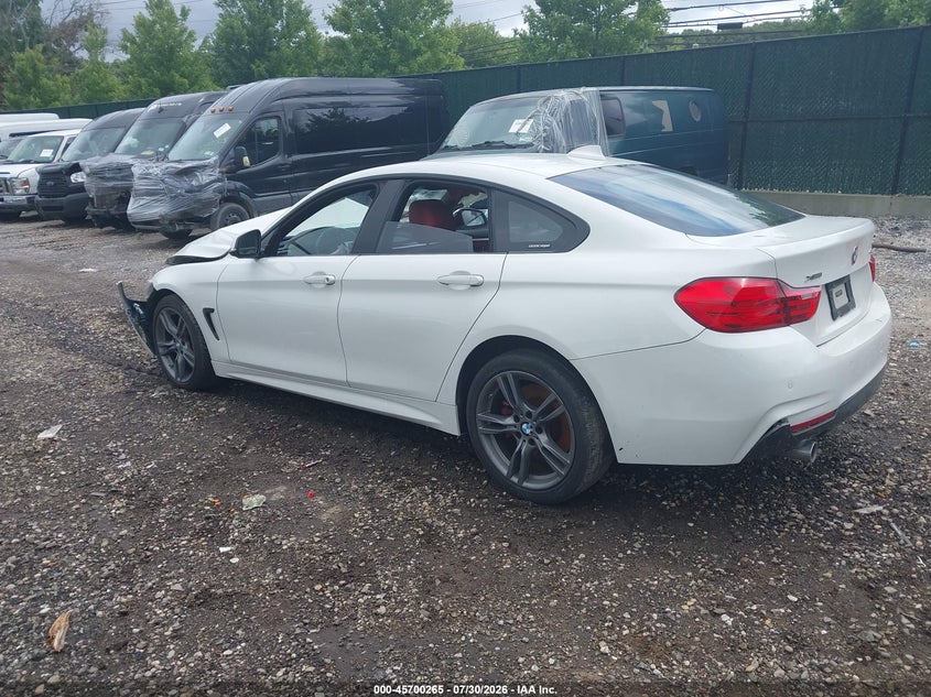 Vin: wba4b3c59gg528400, lot: 46198893, bmw 435i gran coupe xdrive 20163