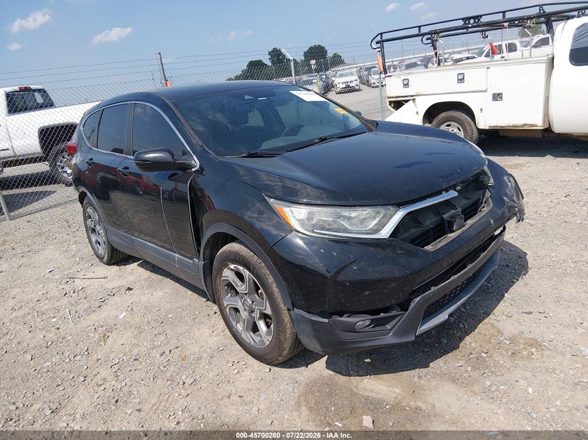 2018 Honda Cr-V Ex-L/Ex-L Navi, Перёд и зад, IAAI, VIN 7FARW1H81JE004796
