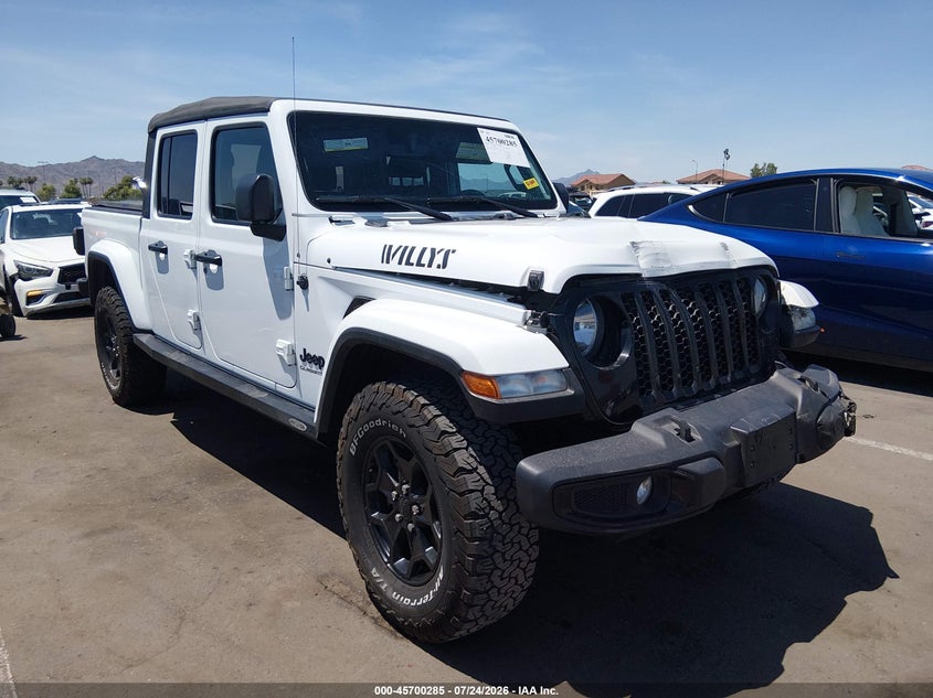 Vin: 1c6hjtag8ml514929, lot: 46198913, jeep gladiator willys 4x4 2021 img_1
