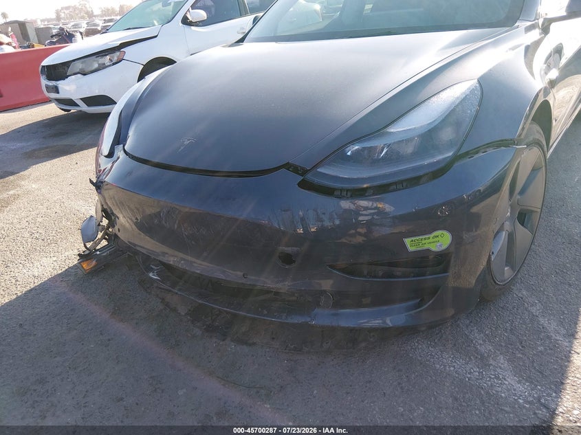TESLA MODEL 3 2022 VIN 5YJ3E1EA7NF376659