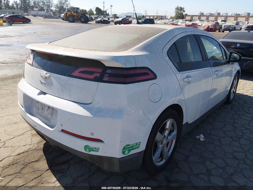 Vin: 1g1rh6e49du137413, lot: 46198917, chevrolet volt 20134