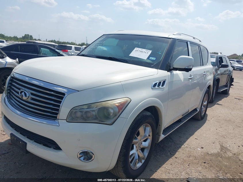 Vin: jn8az2nf8d9531519, lot: 46198941, infiniti qx56 20132