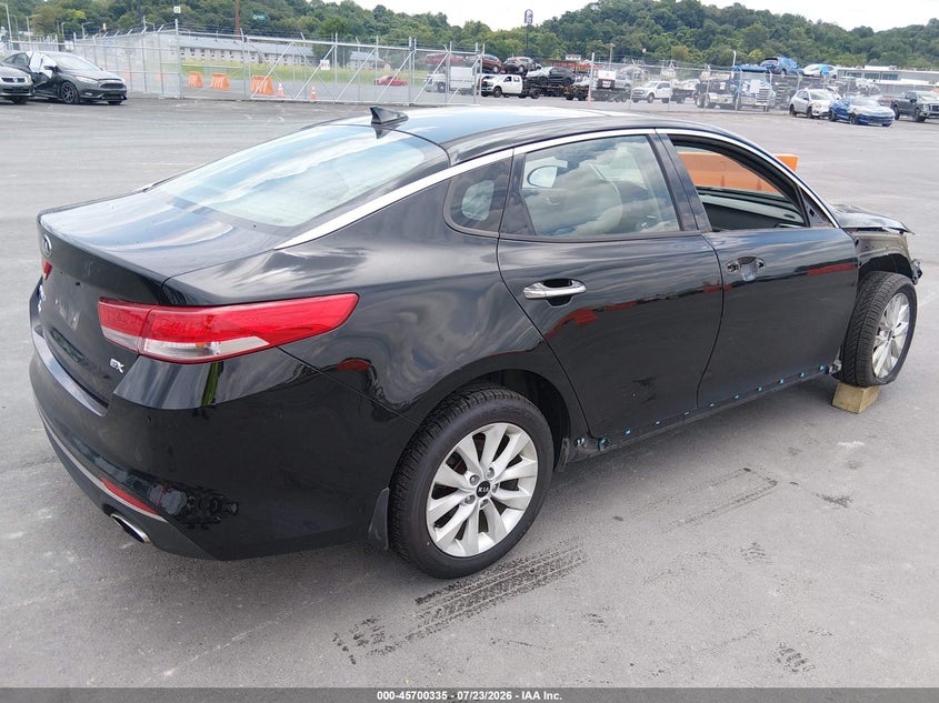 Vin: 5xxgu4l3xjg246070, lot: 46198963, kia optima ex 20184