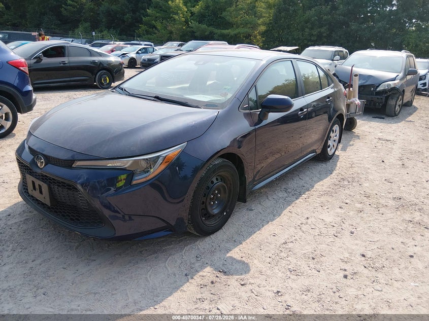 Vin: 5yfeprae6lp017945, lot: 46198976, toyota corolla le 20202