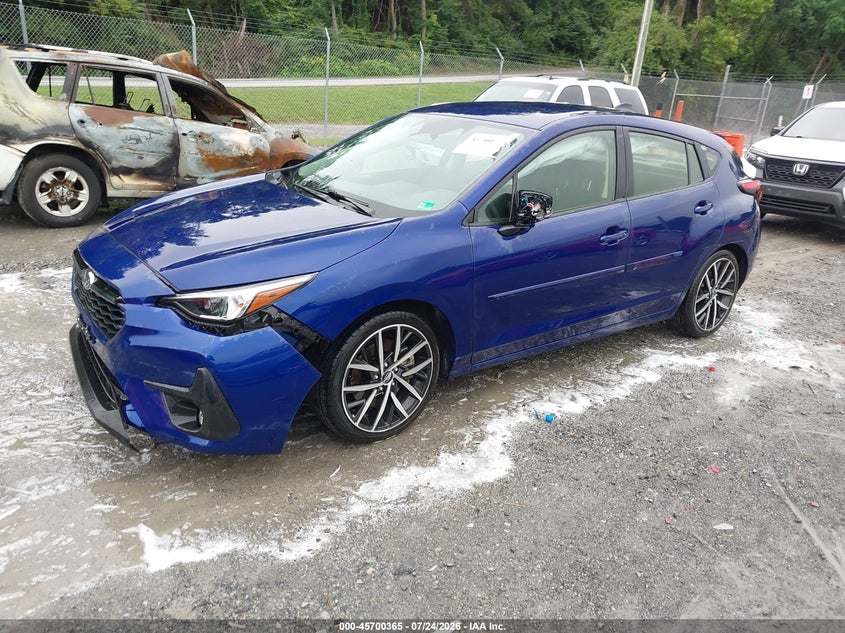 Vin: jf1guafc0s8266431, lot: 46198993, subaru impreza sport 5-door 20252