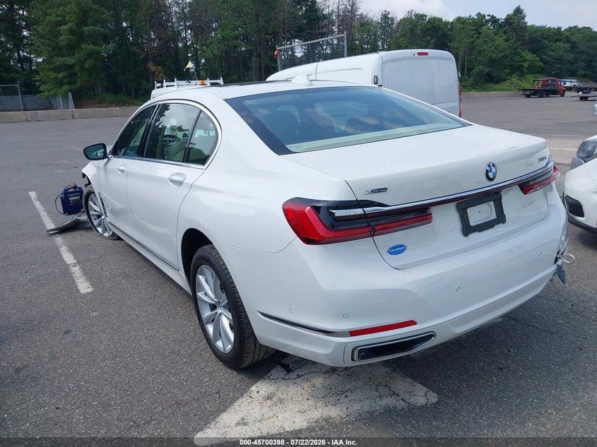 Vin: wba7t4c04lgg62720, lot: 46199026, bmw 740i xdrive 20203
