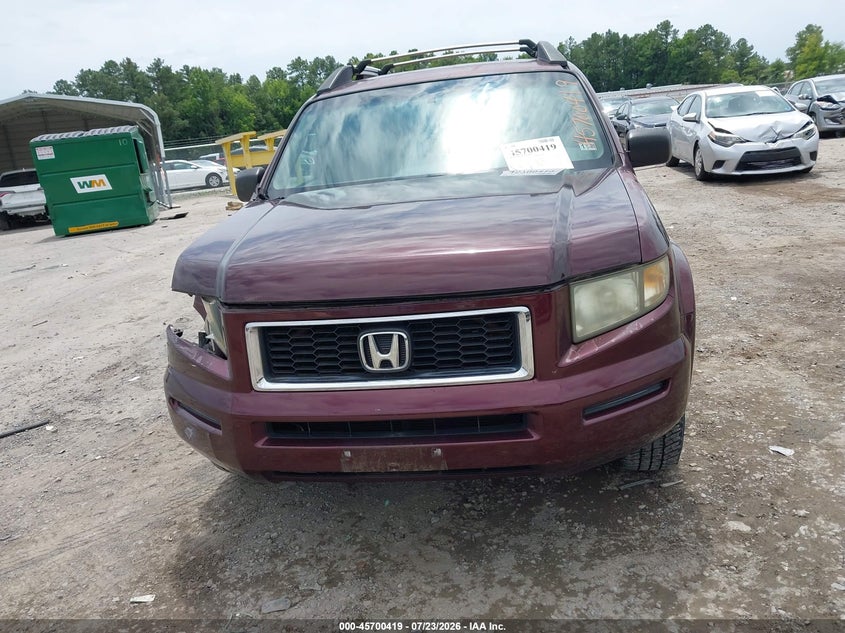 2007 HONDA RIDGELINE PICKUP N/A