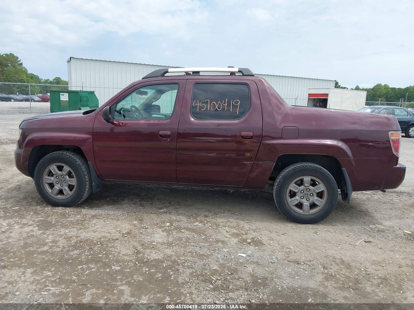 2007 HONDA RIDGELINE PICKUP N/A