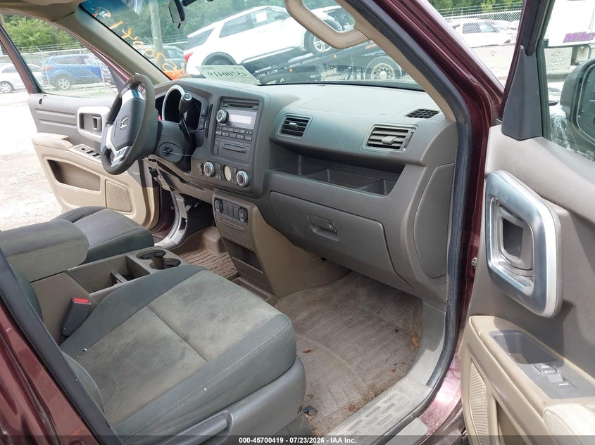 2007 HONDA RIDGELINE PICKUP N/A