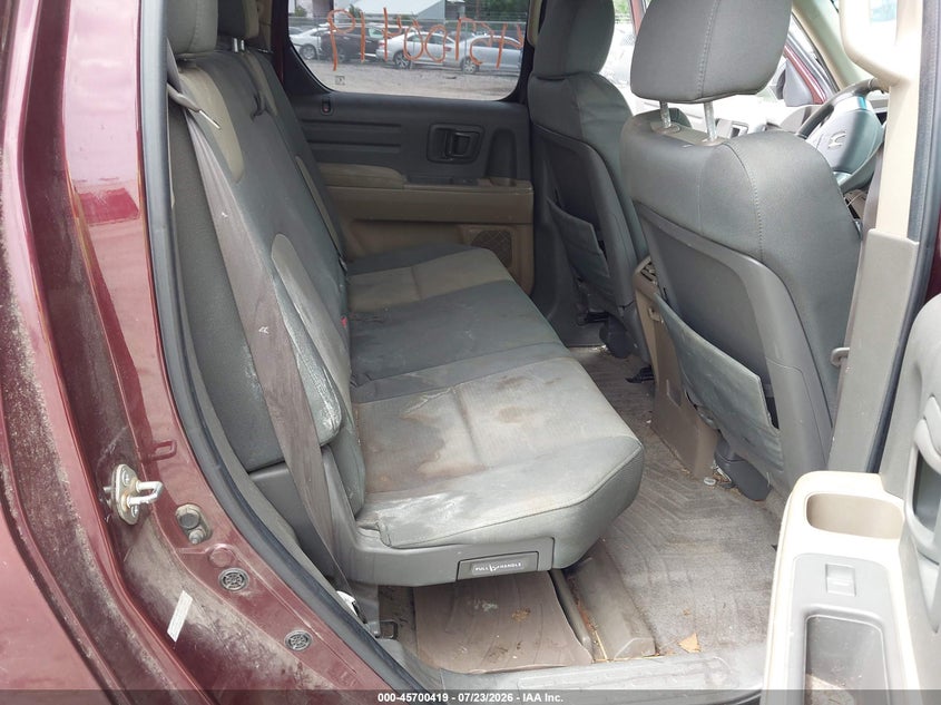 2007 HONDA RIDGELINE PICKUP N/A