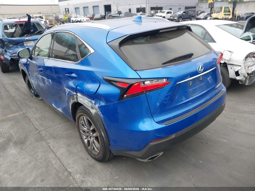 Vin: jtjyarbz9g2027449, lot: 46199056, lexus nx 200t 20163