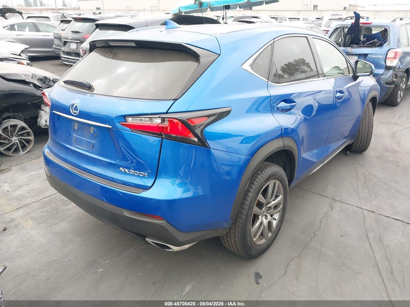 Vin: jtjyarbz9g2027449, lot: 46199056, lexus nx 200t 20164