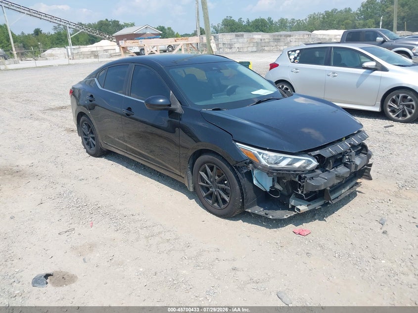 Vin: 3n1ab8bv2ny206765, lot: 46199061, nissan sentra s xtronic cvt 2022 img_1