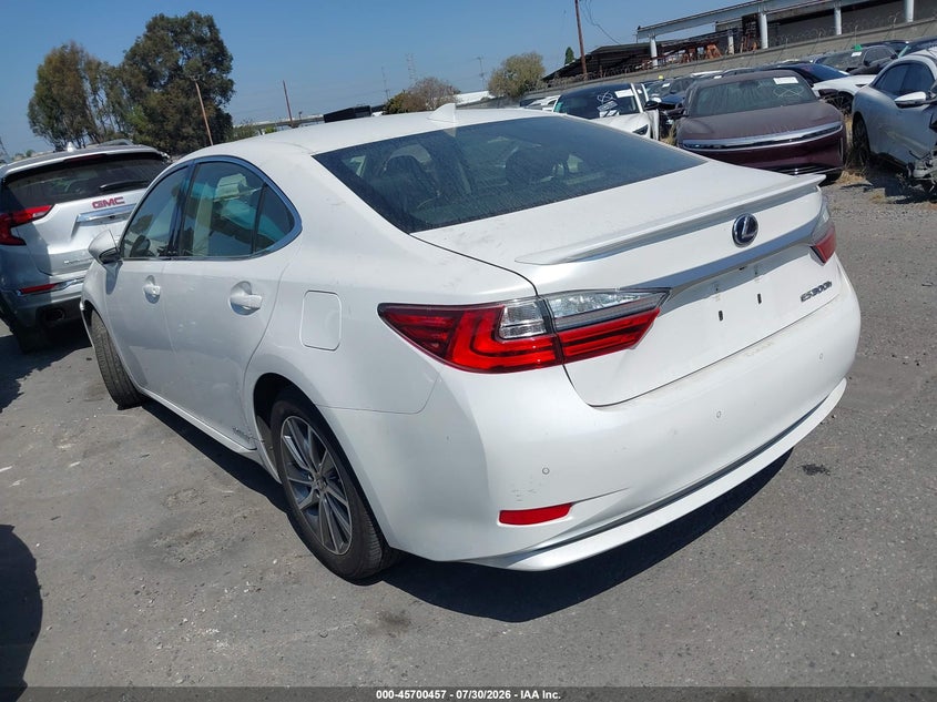 Vin: jthbw1gg3h2153647, lot: 46199085, lexus es 300h 20173