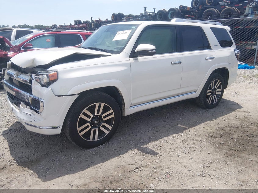 Vin: jtebu5jr9l5818515, lot: 46199090, toyota 4runner limited 20202