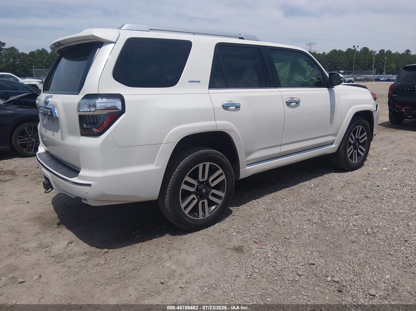 Vin: jtebu5jr9l5818515, lot: 46199090, toyota 4runner limited 20204