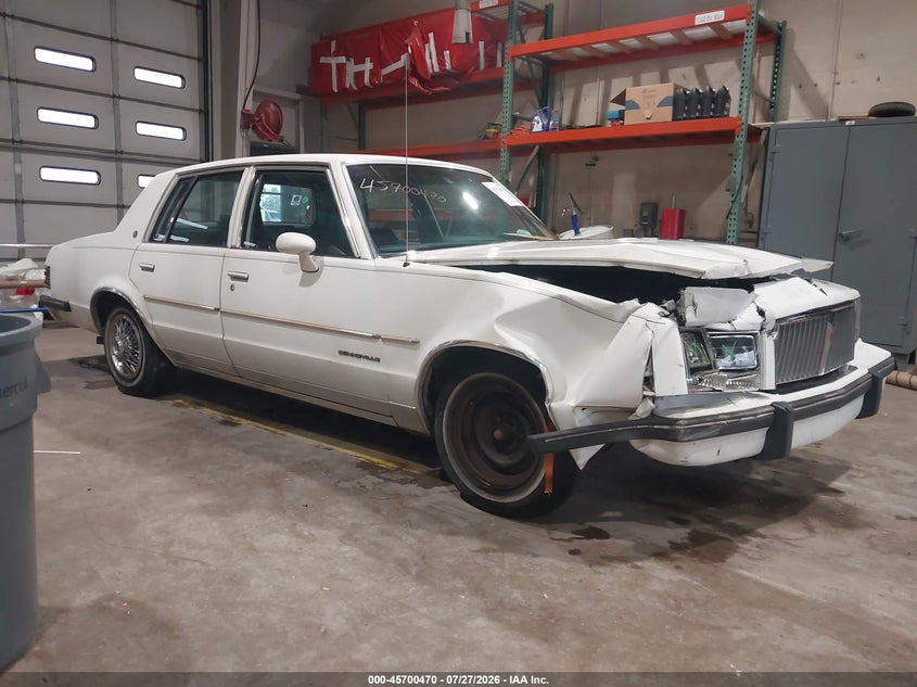 1986 PONTIAC BONNEVILLE auction photo 1