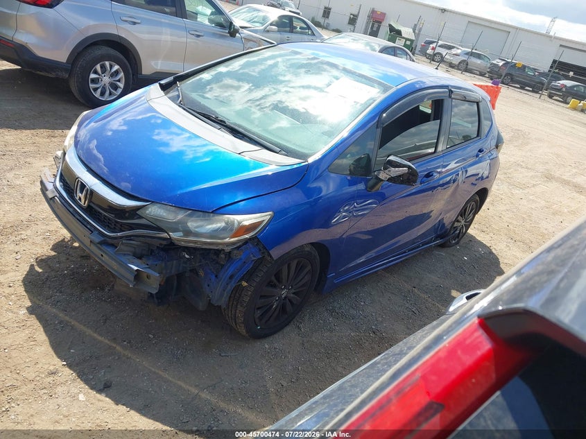 Vin: 3hggk5h69jm723649, lot: 46199102, honda fit sport 20182