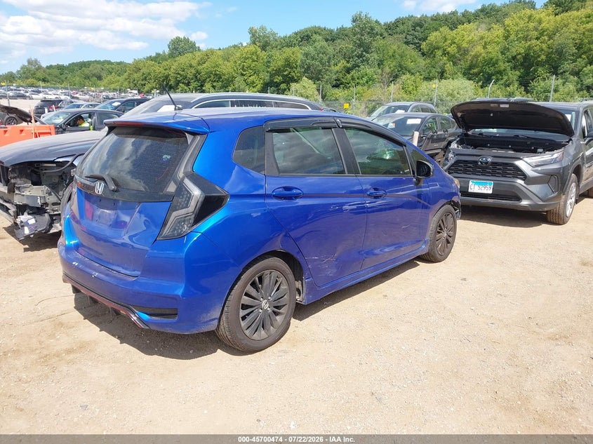 Vin: 3hggk5h69jm723649, lot: 46199102, honda fit sport 20184