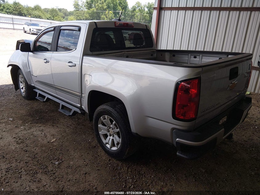 Vin: 1gcgscen7h1150739, lot: 46199108, chevrolet colorado 2wd lt 20173